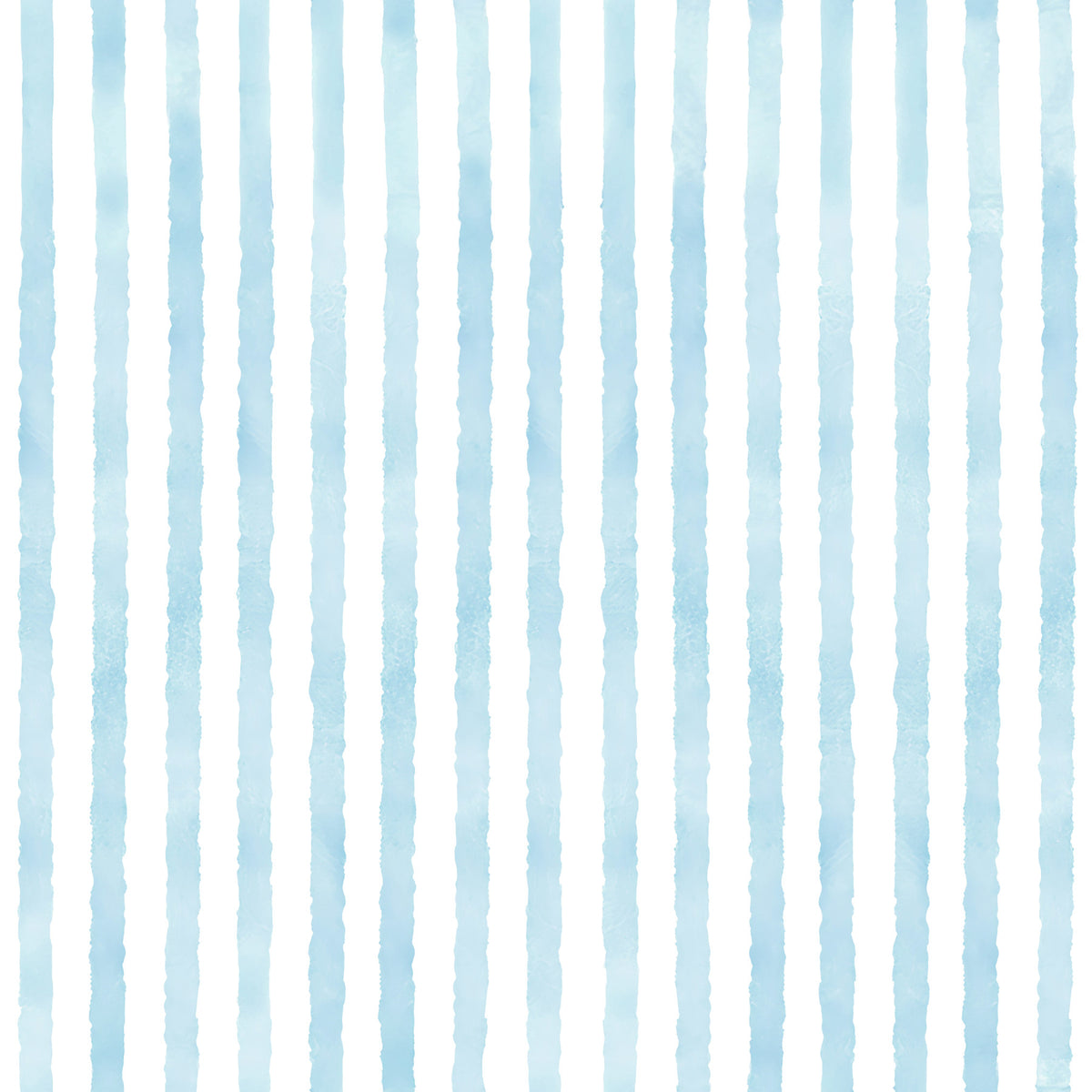 Neutral Babyblau Aquarell Streifenmuster handgemalte vertikale Linien Wallpaper⁠ in your room — zoomed