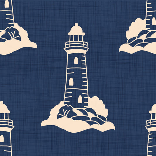 Lighthouse Mythologie nautique - Fond d'écran côtier rétro⁠
