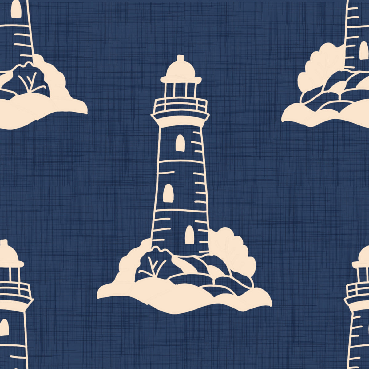 Lighthouse Mythologie nautique - Fond d'écran côtier rétro⁠