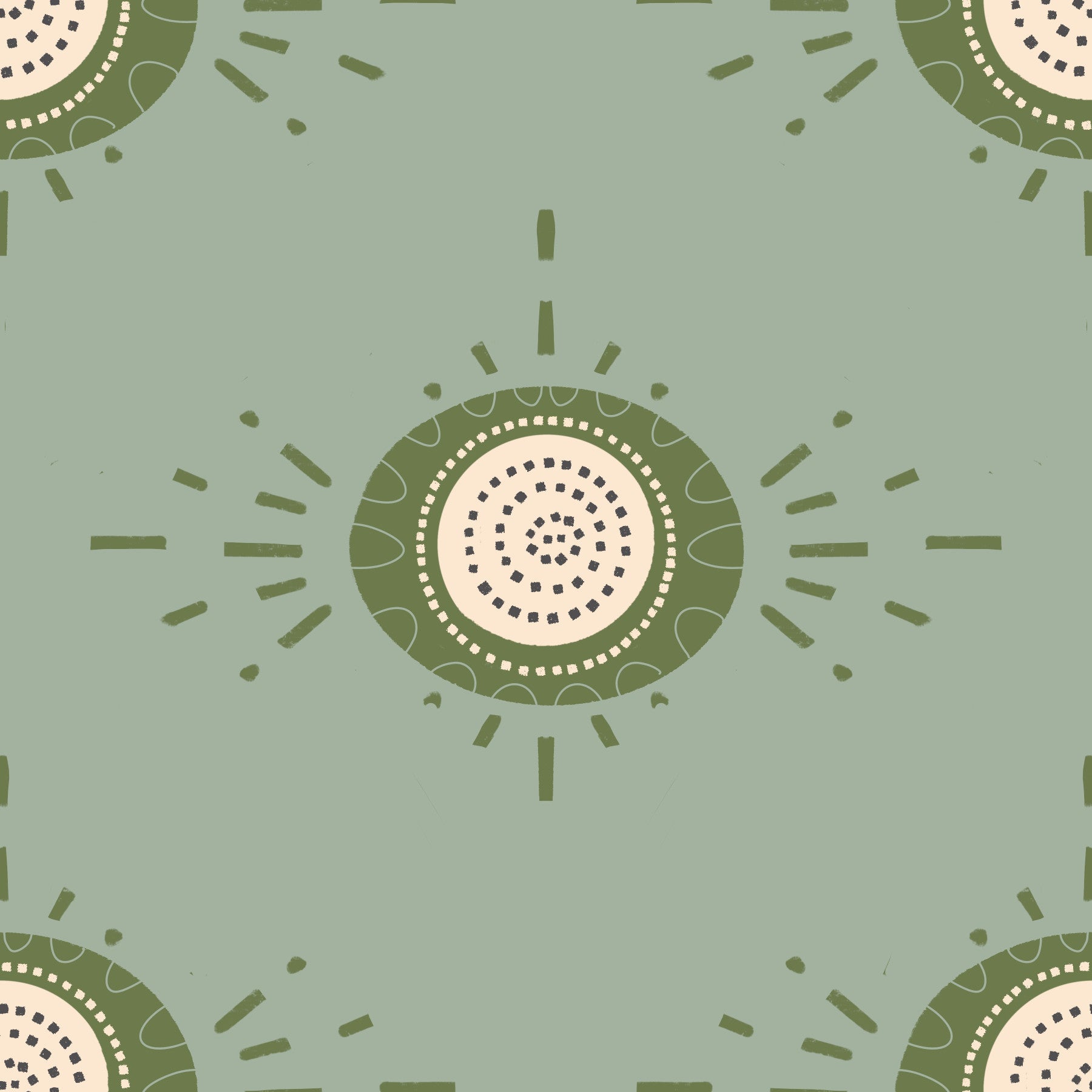 Bloom Light Sage Olive Scandinavian Mid Mod Floor Float Floor⁠