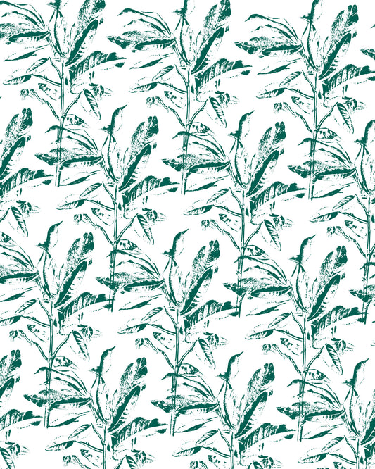 Murmure de tampon botanique luxuriant