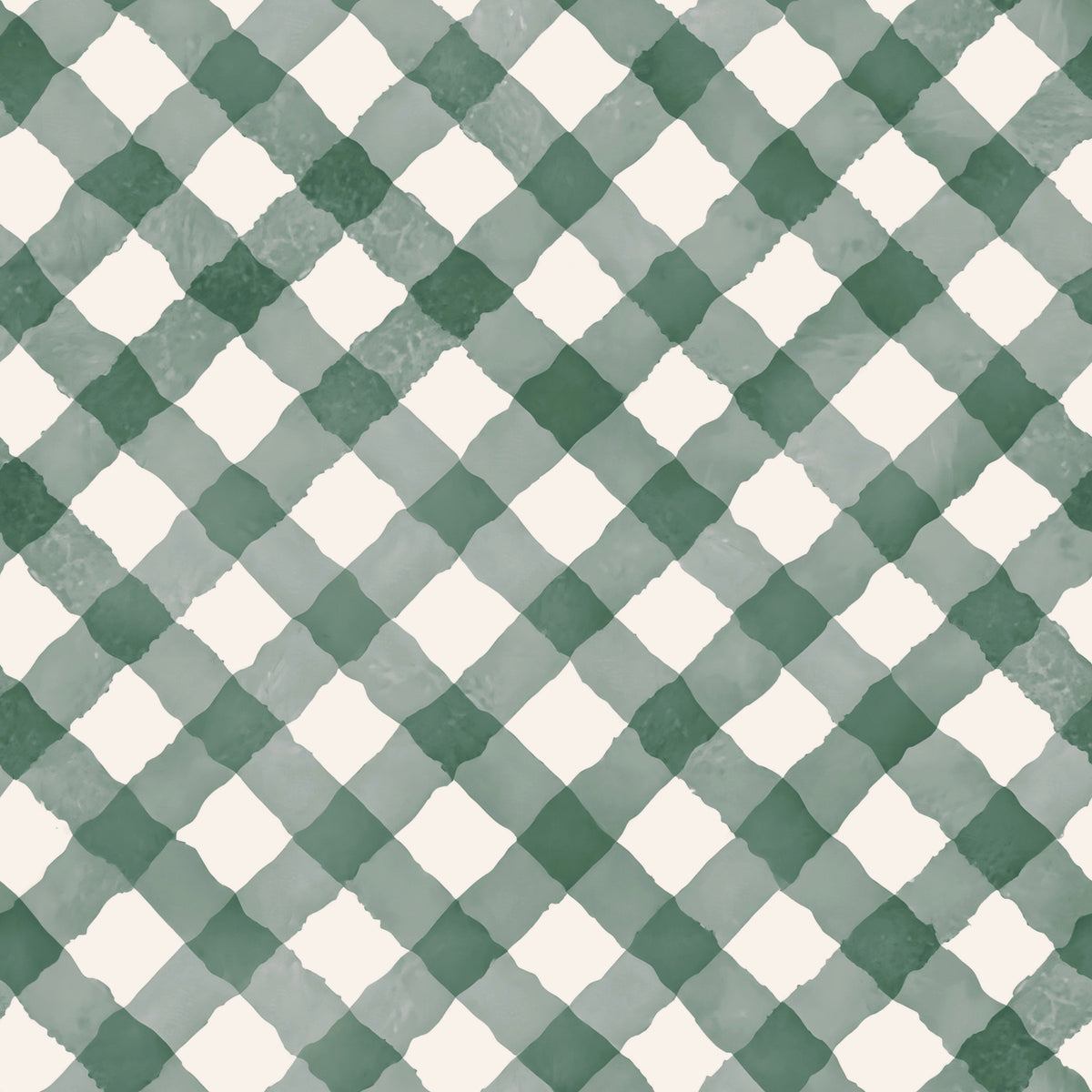 Painqueur peint à la main vert foncé du vert festif⁠ in your room — zoomed