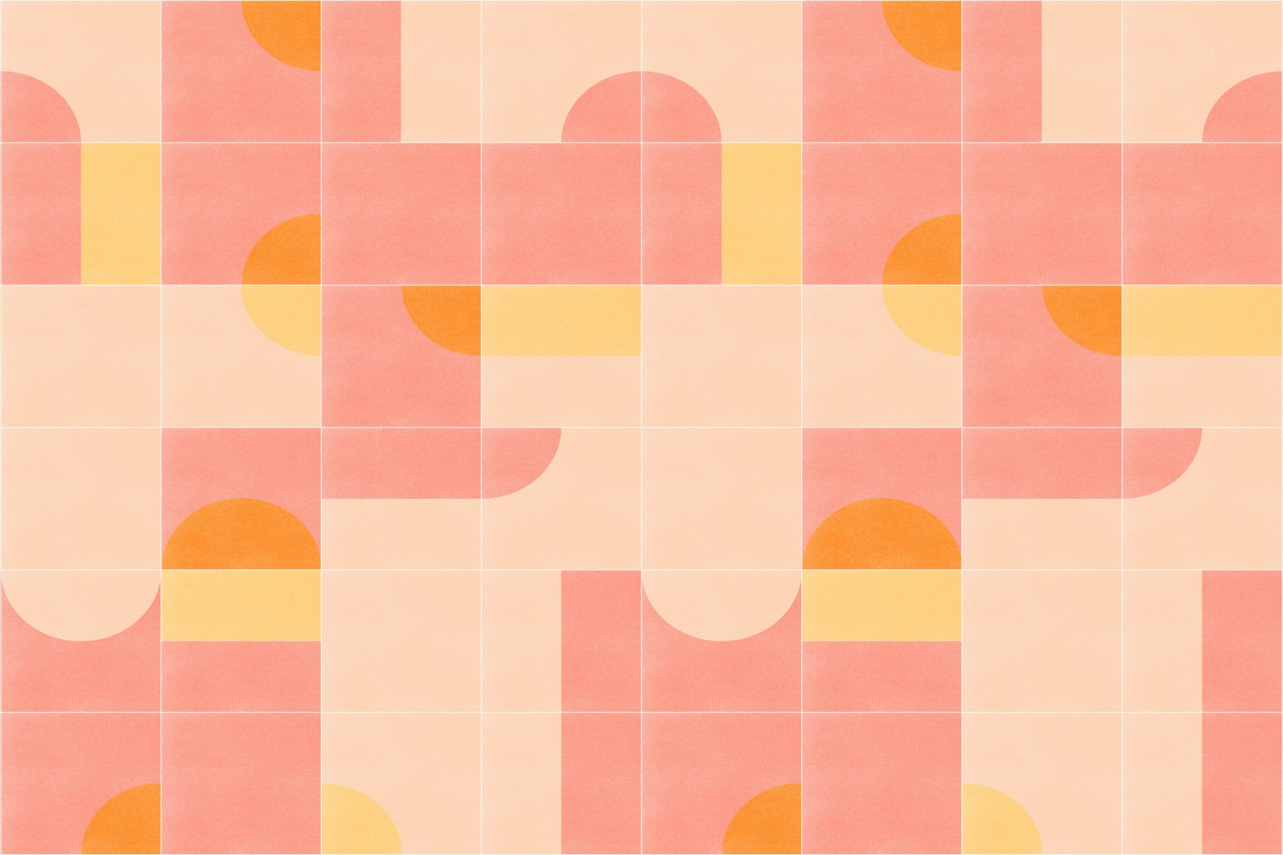 Retro Tiles 02 Wall Mural