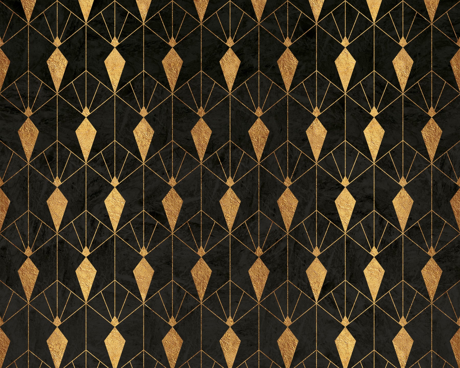 Murale della parete notturna di arte nera in your room — zoomed