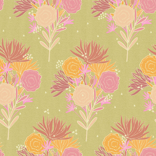 Fond d'écran en toile de flore vintage⁠
