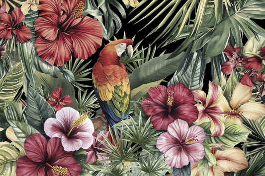 Époque révolue des rêves tropicaux mural mural