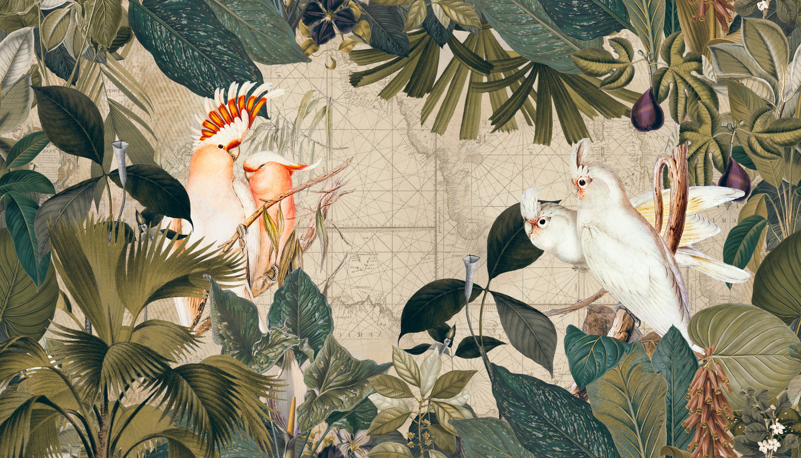 Nostalgiczny mural przygodowy na wyspie Cockatoo