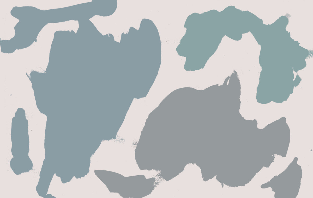 Abstract Shores Wall Mural in your room — zoomed