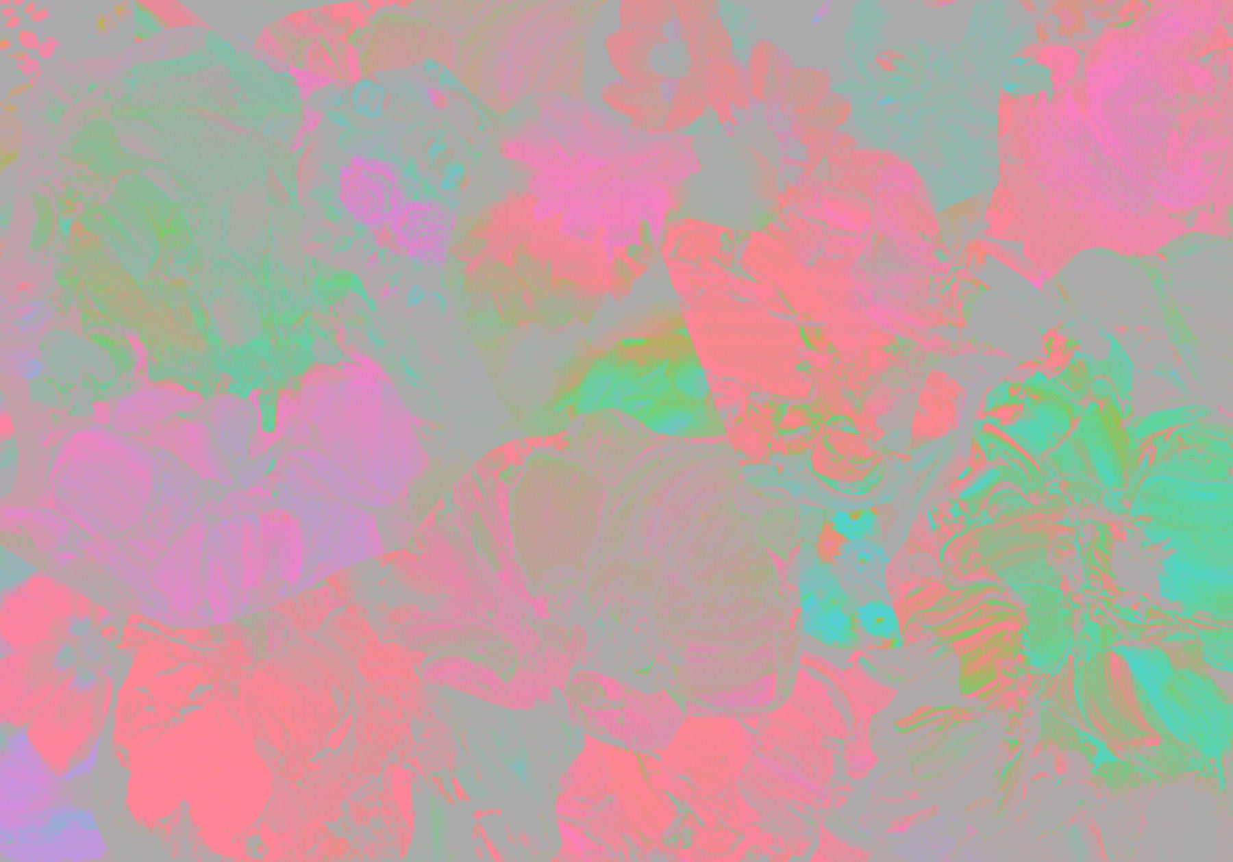 Ephemeral Bloom Wall Mural
