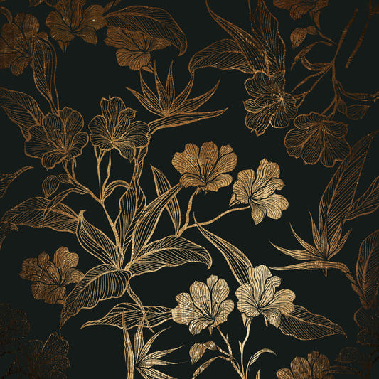 Madame Noir Wall -Wandgemälde