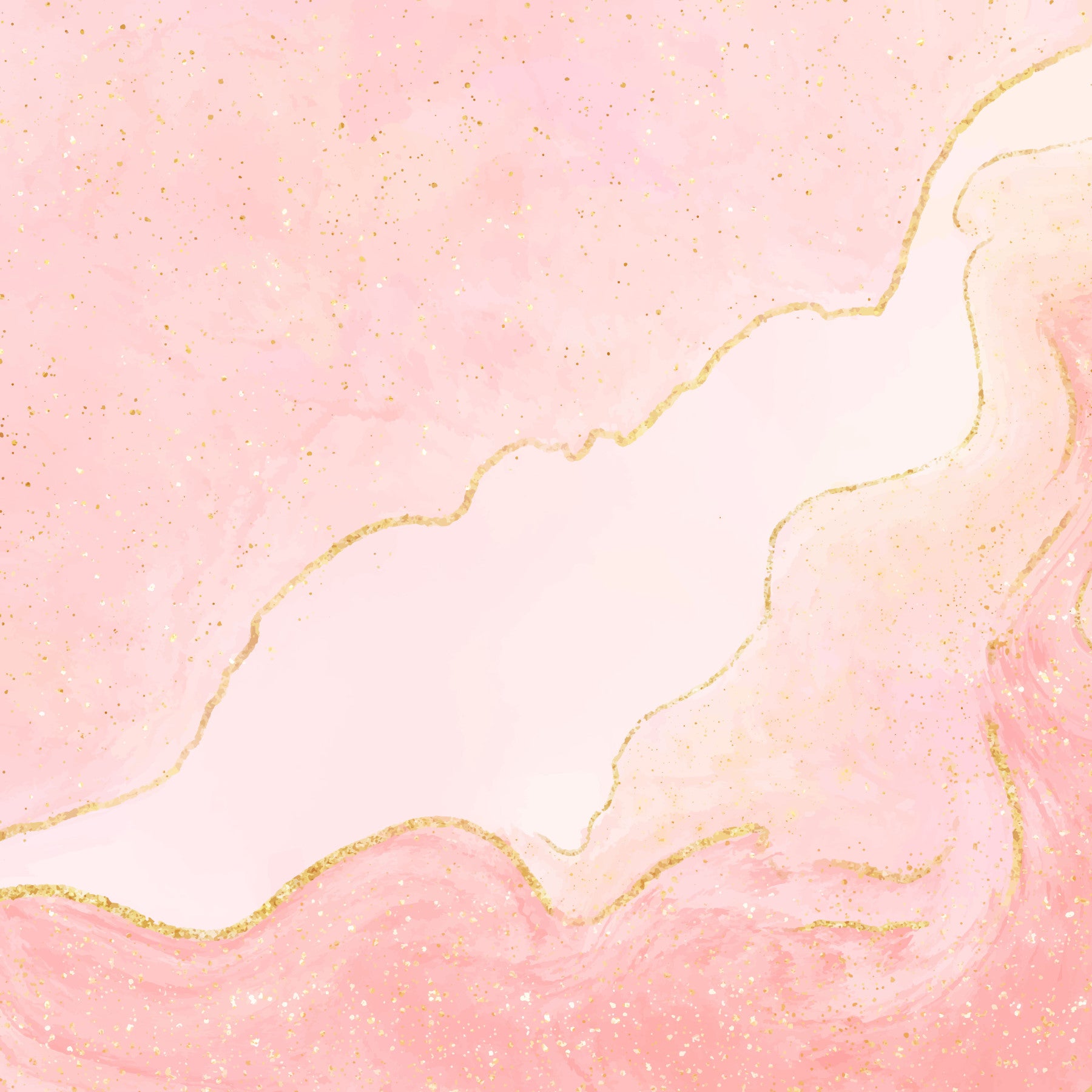 Rose Quartz Flow Wall Mural