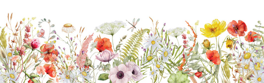 Wildflower nuancer vægmaleri