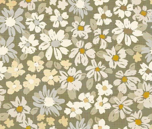 Malerhütte Chic Frühlingsblumen Wallpaper⁠