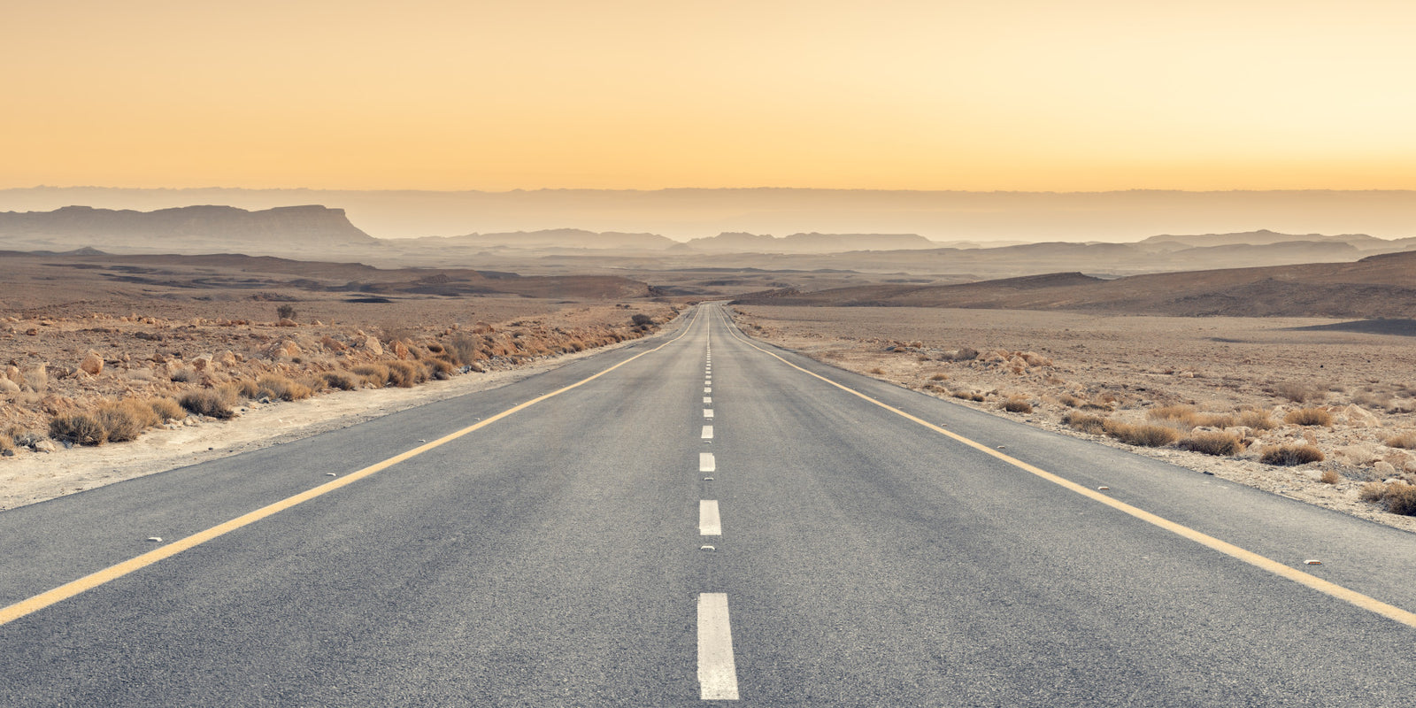 Desert Highway Wall -Wandgemälde