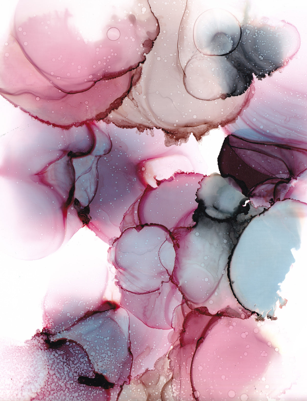Blossom Fluidity Wall Mural