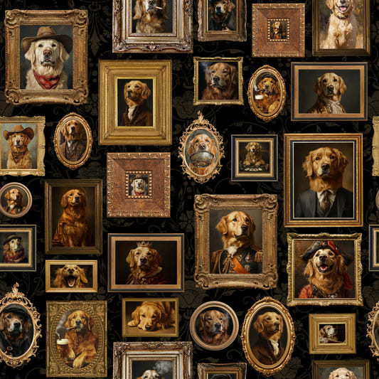 Fond d'écran des canines d'or