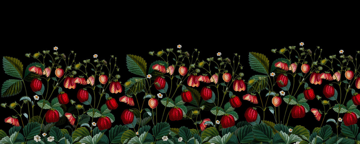 Botanisk bär elegans tapet⁠ in your room — zoomed