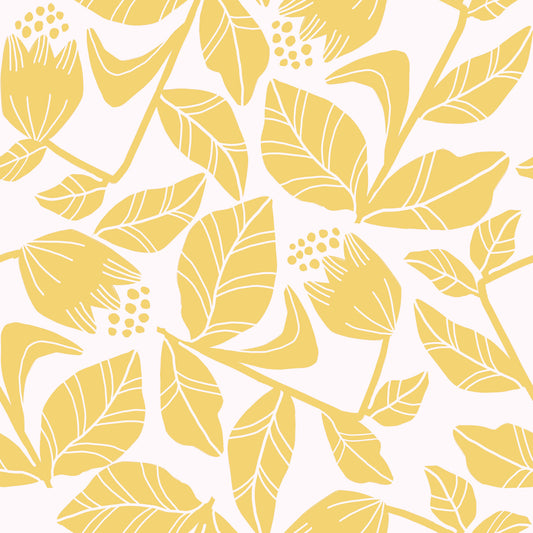 Golden Bloom Wallpaper⁠