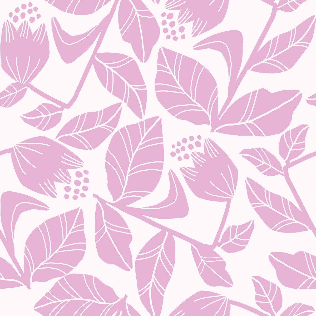Mooi in roze bloesems behang⁠