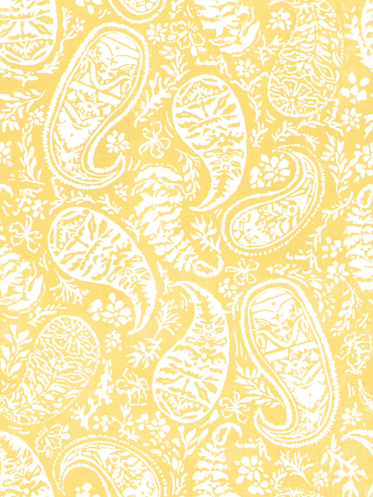 Sonnenschein Paisley Bloom Tapete⁠