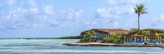 Bonaire kyst vægmaleri