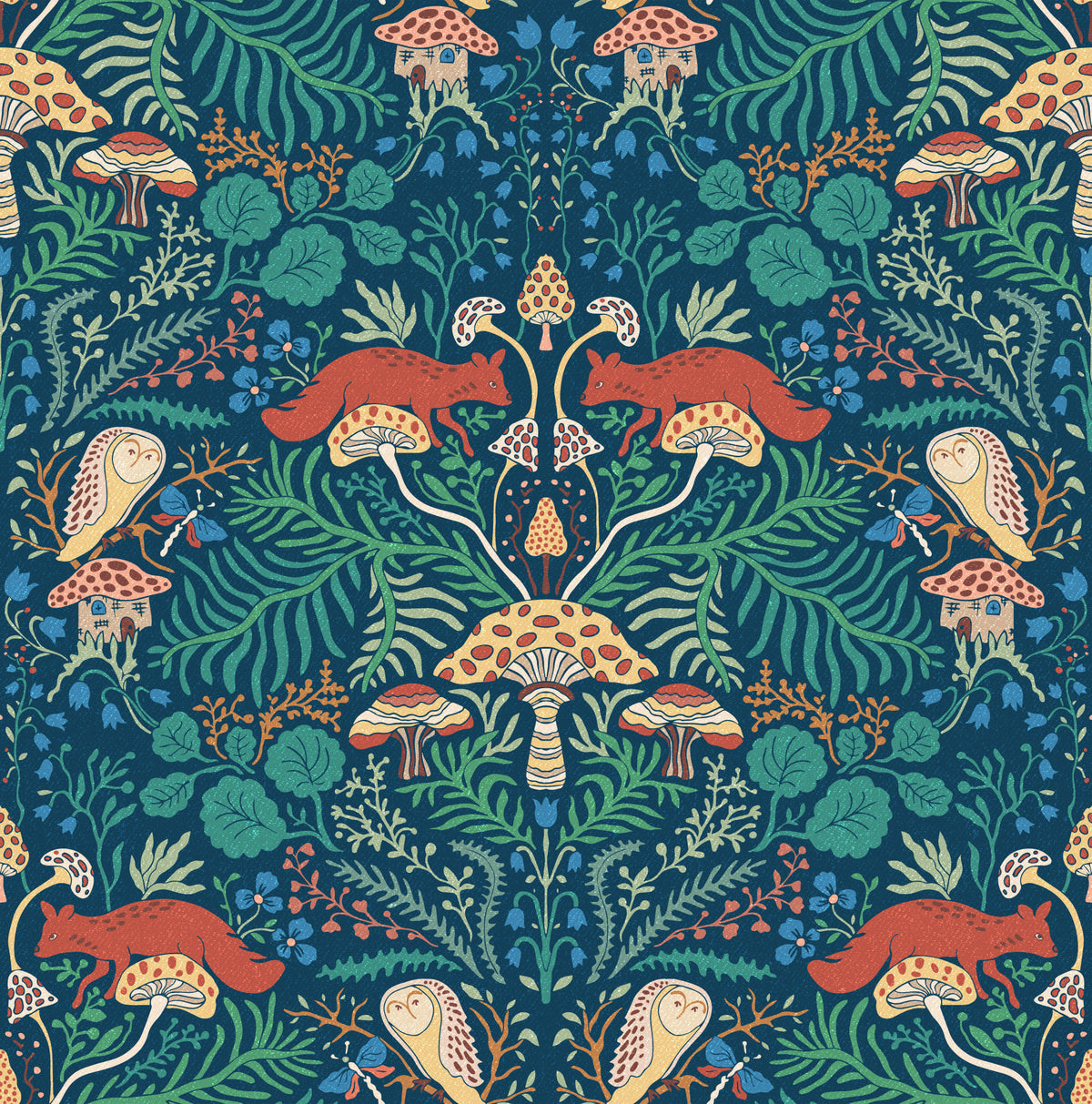 Waldpilze Wallpaper⁠ in your room — zoomed
