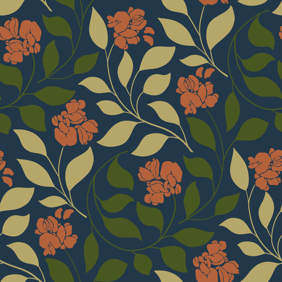 Rosmira - Fond d'écran Bloom vintage⁠ in your room