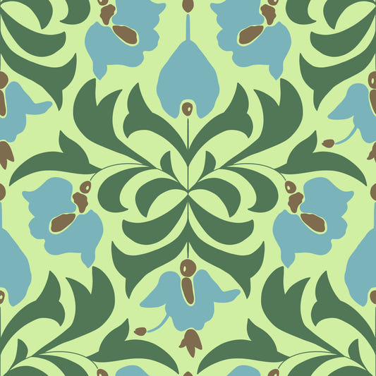 Orbisca - Botanical Balance Wallpaper⁠