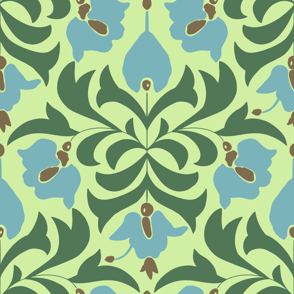 Orbisca - tapet de echilibru botanic⁠ in your room — zoomed