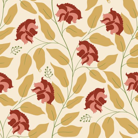 Seraphyne - Floral Elegance Wallpaper⁠