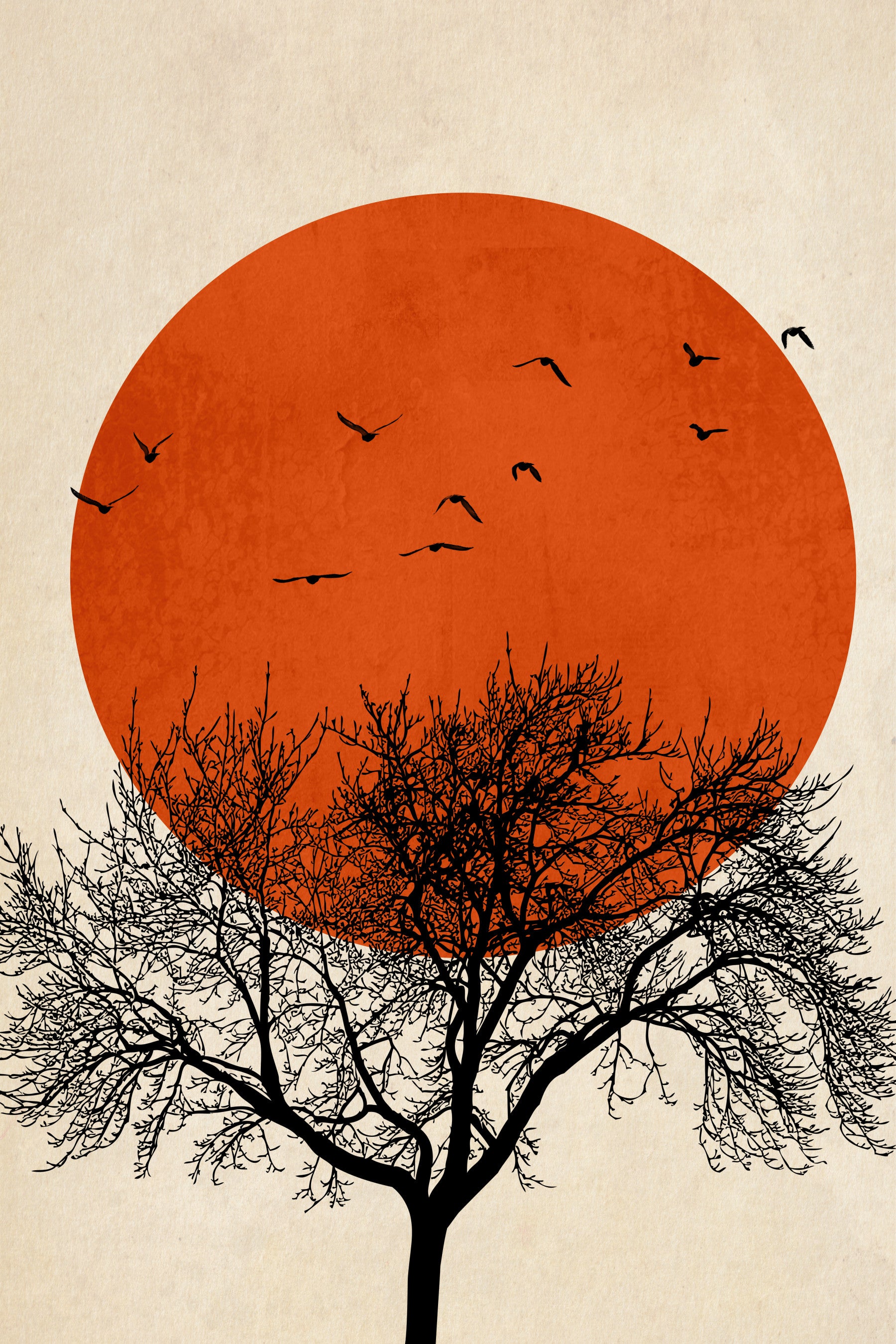 Sunset Dreamers Wall Mural