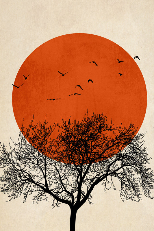 Sunset Dreamers Wall Mural