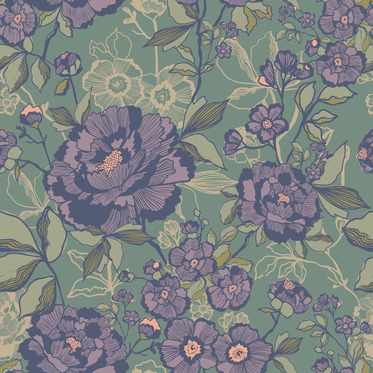 Imagini de fundal vintage Bloom⁠ in your room — zoomed