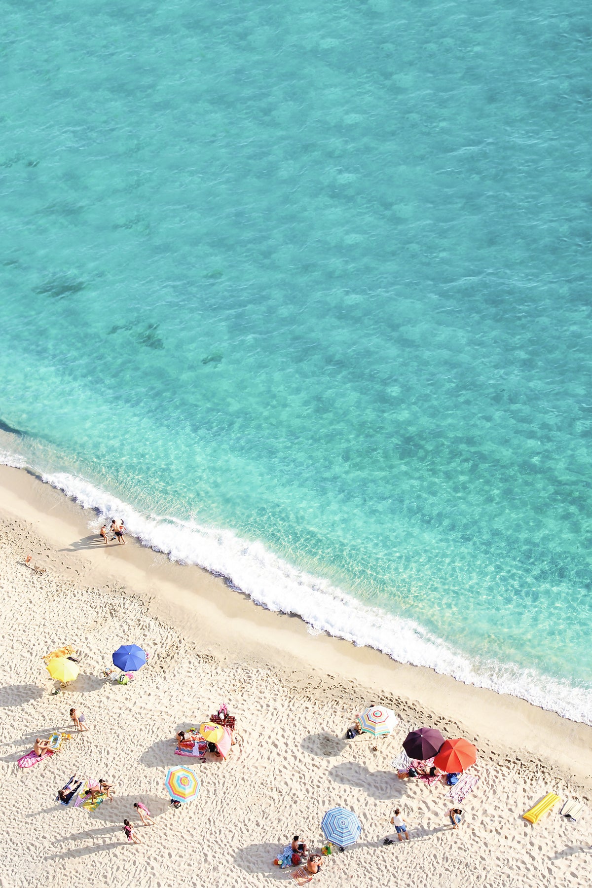 Four de plage Bliss Wall Mural in your room — zoomed