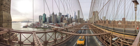 Big Apple Skyline vægmaleri
