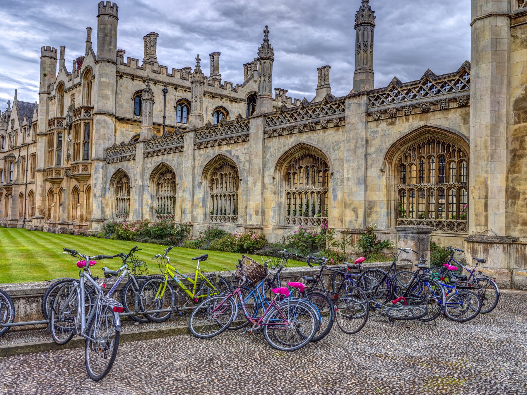Murale murale di Cambridge Bikes