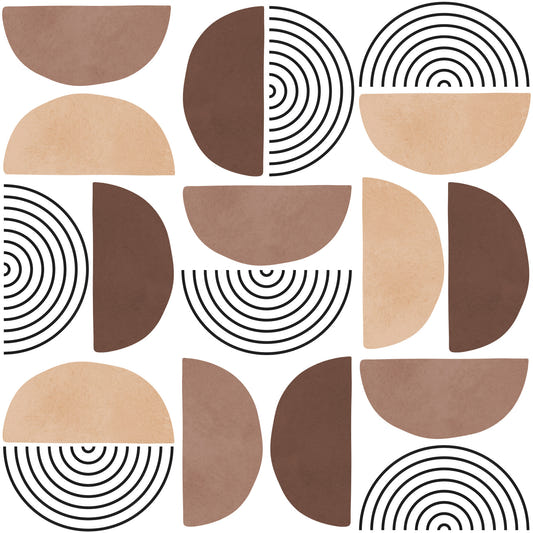 Terracotta Arcs Wallpaper⁠