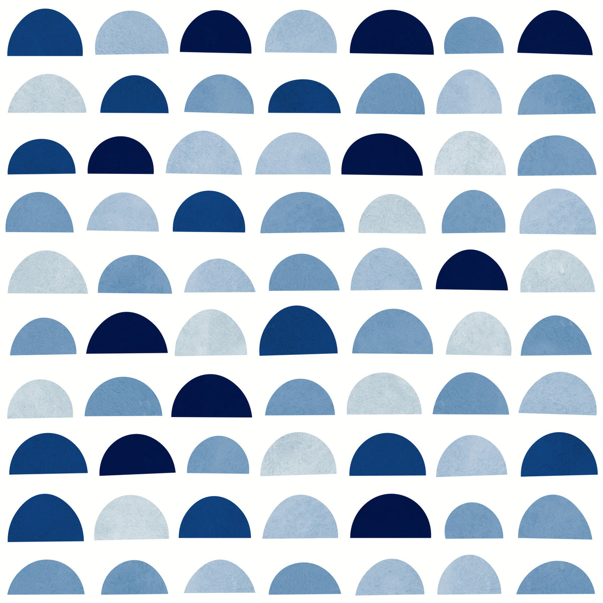 Blaue Halbmonde Tapete⁠ in your room