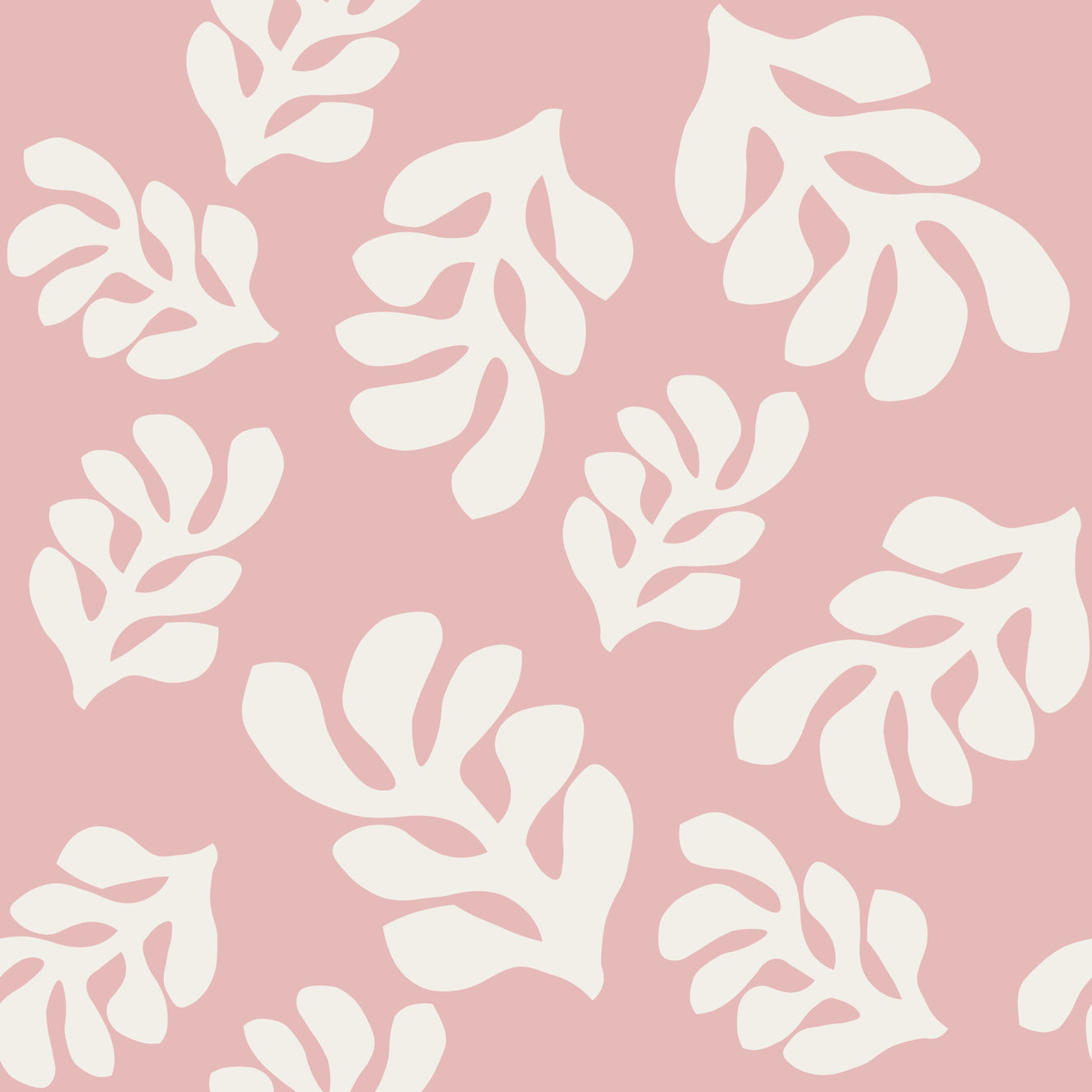 Weiche rosa Blätter Tapete⁠