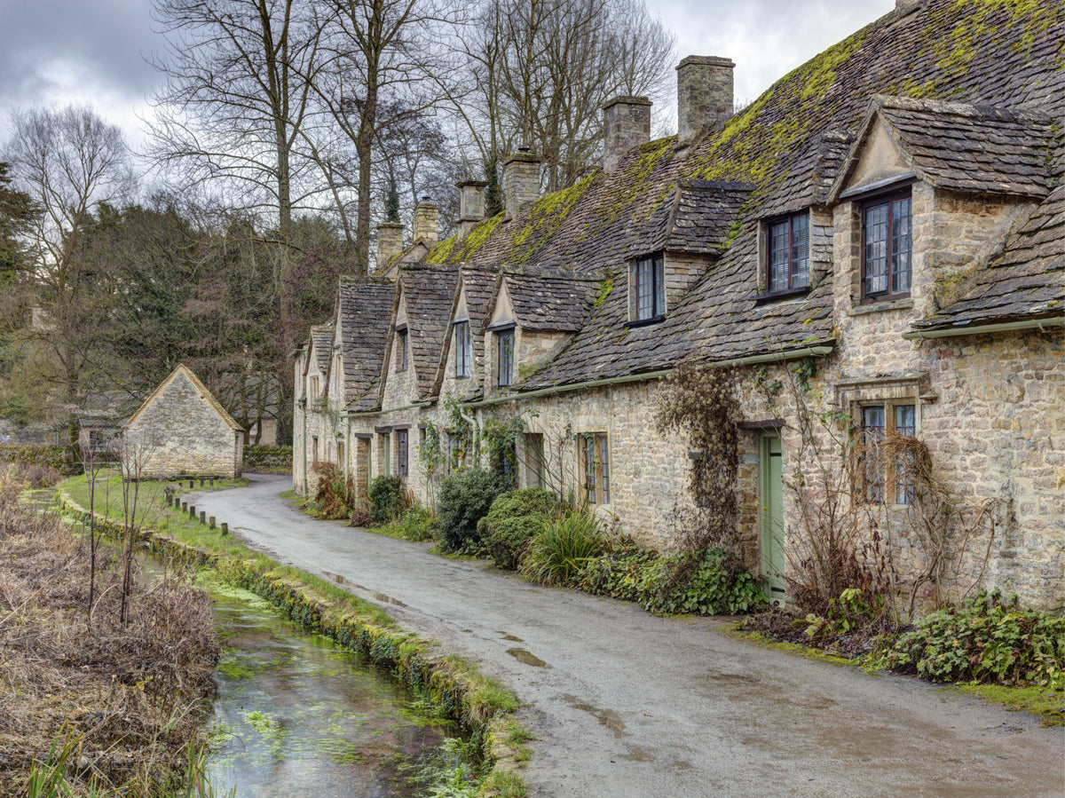 Bibury bliss vægmaleri in your room