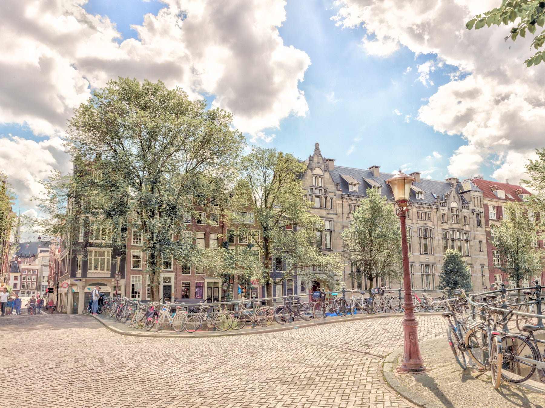 Amsterdam Streets mural mural