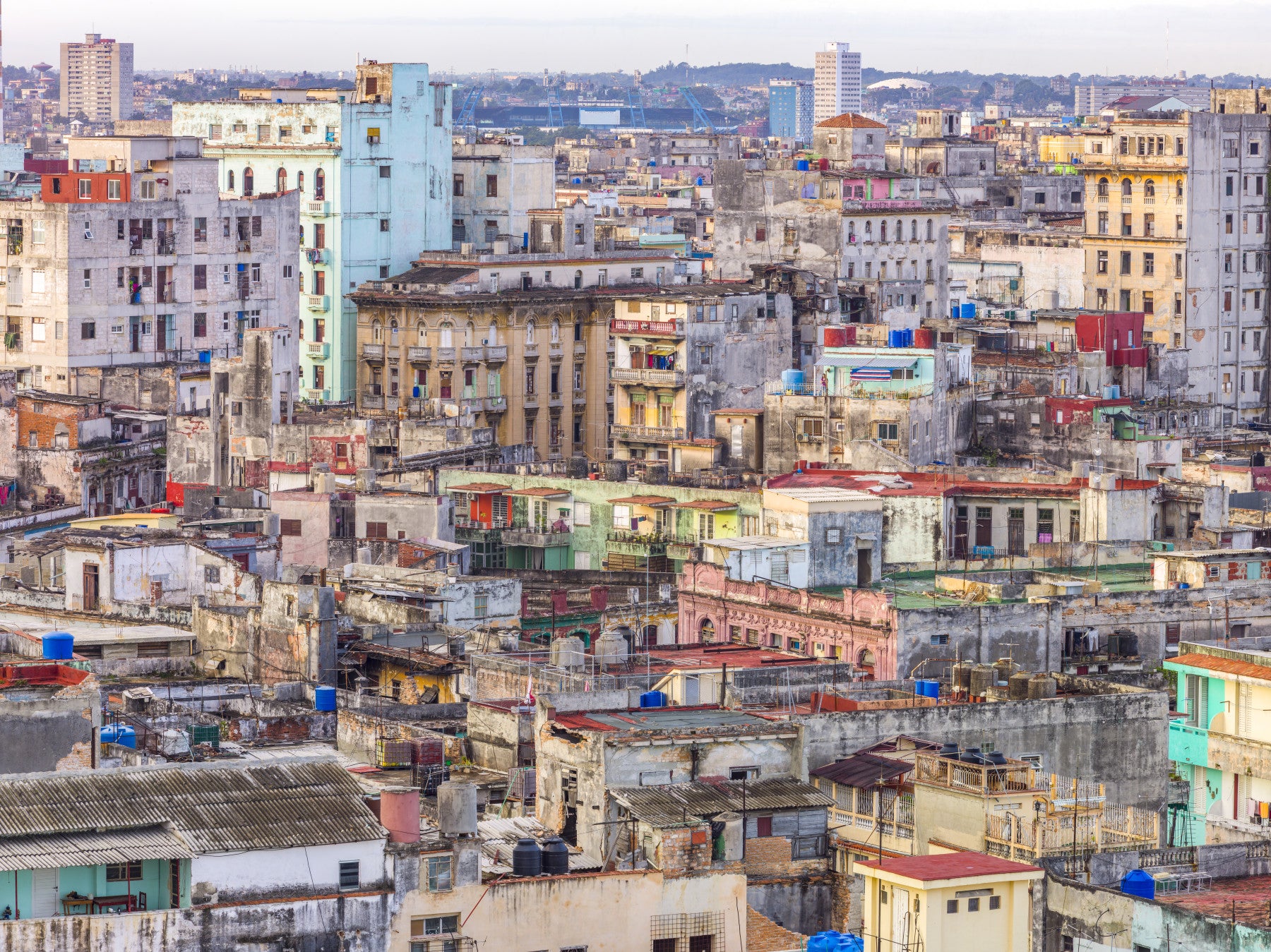 Havana sävy -seinämaalaus