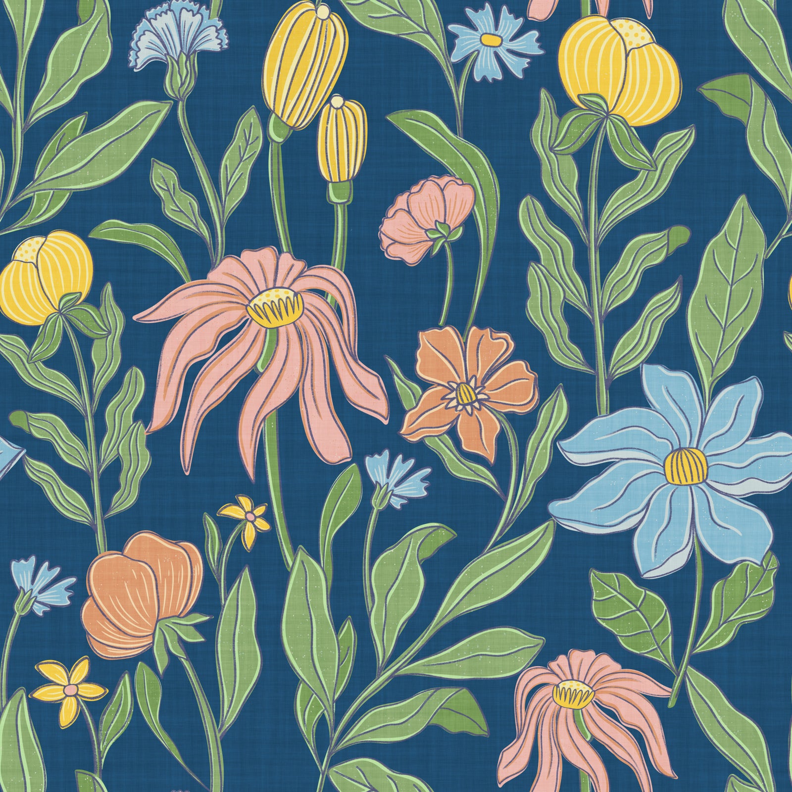 Papier peint de jardin vintage⁠