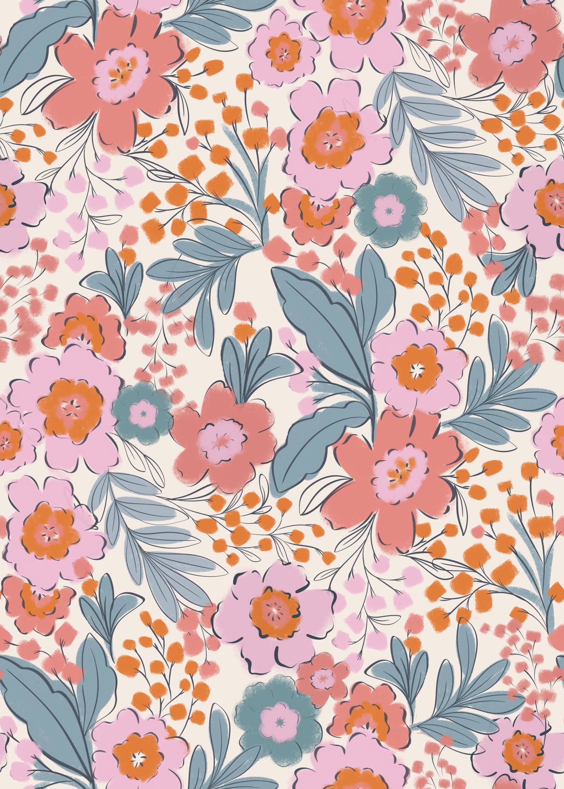 Malerblüten Wallpaper⁠