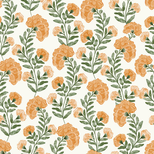 Wallpaper Tangerine Bloom Trail⁠