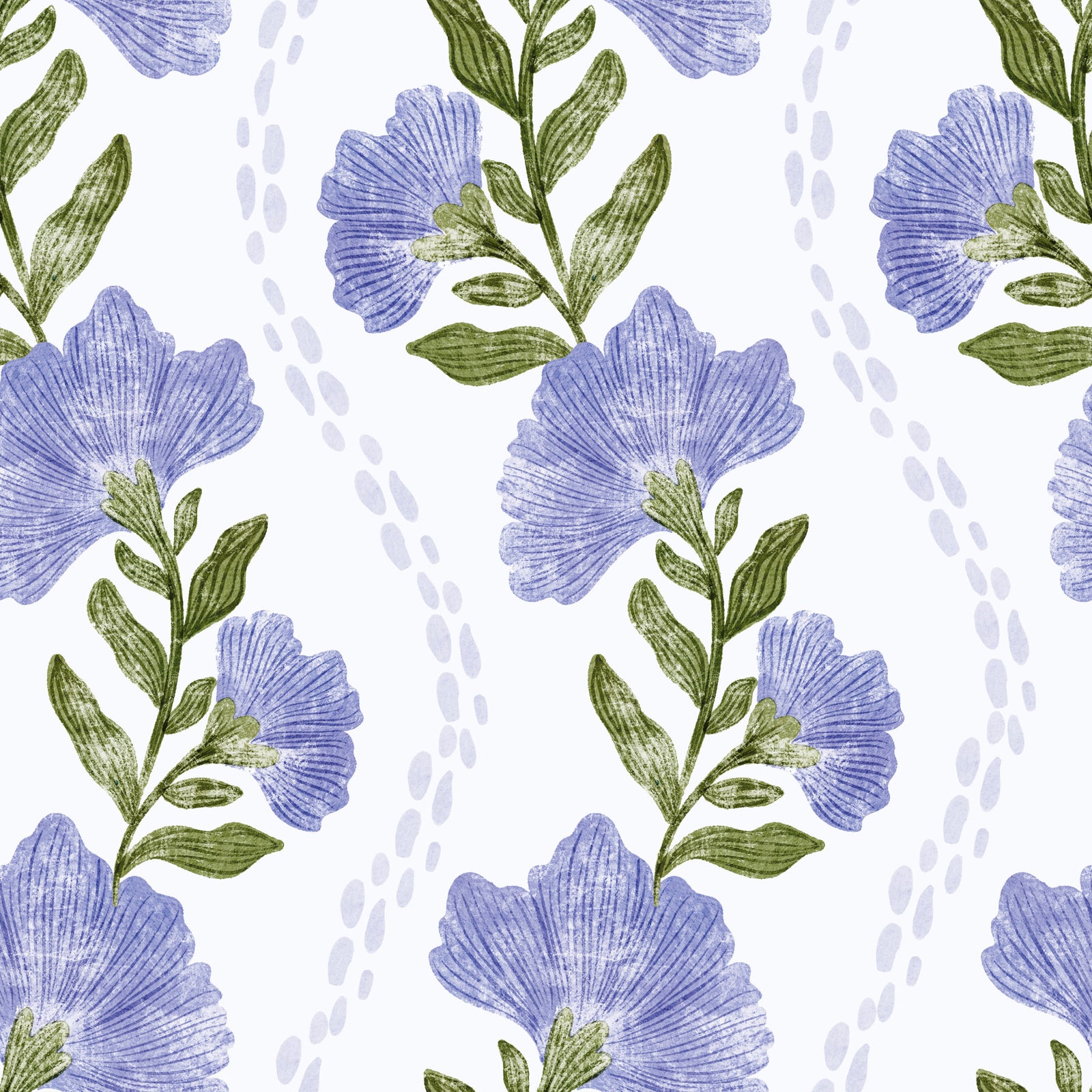 Periwinkle BLOOM Wallpaper⁠