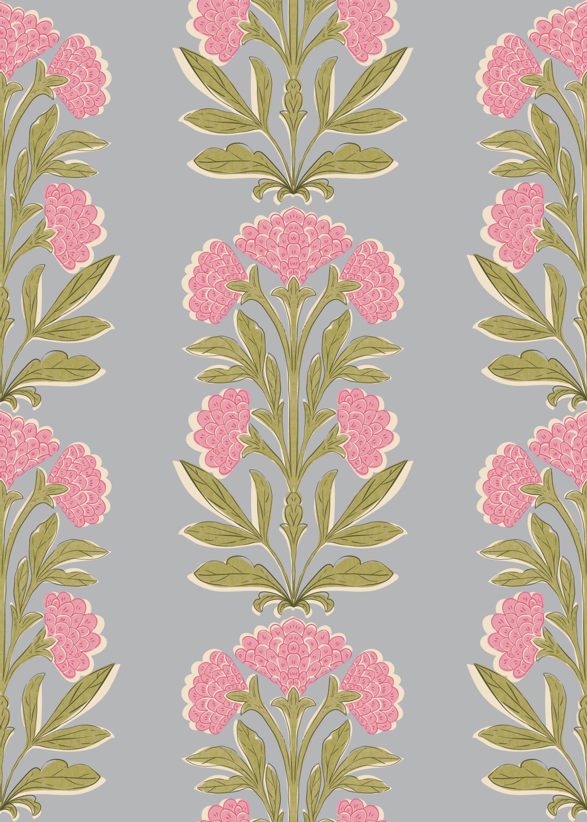 Mogulblüte Symmetrie Wallpaper⁠