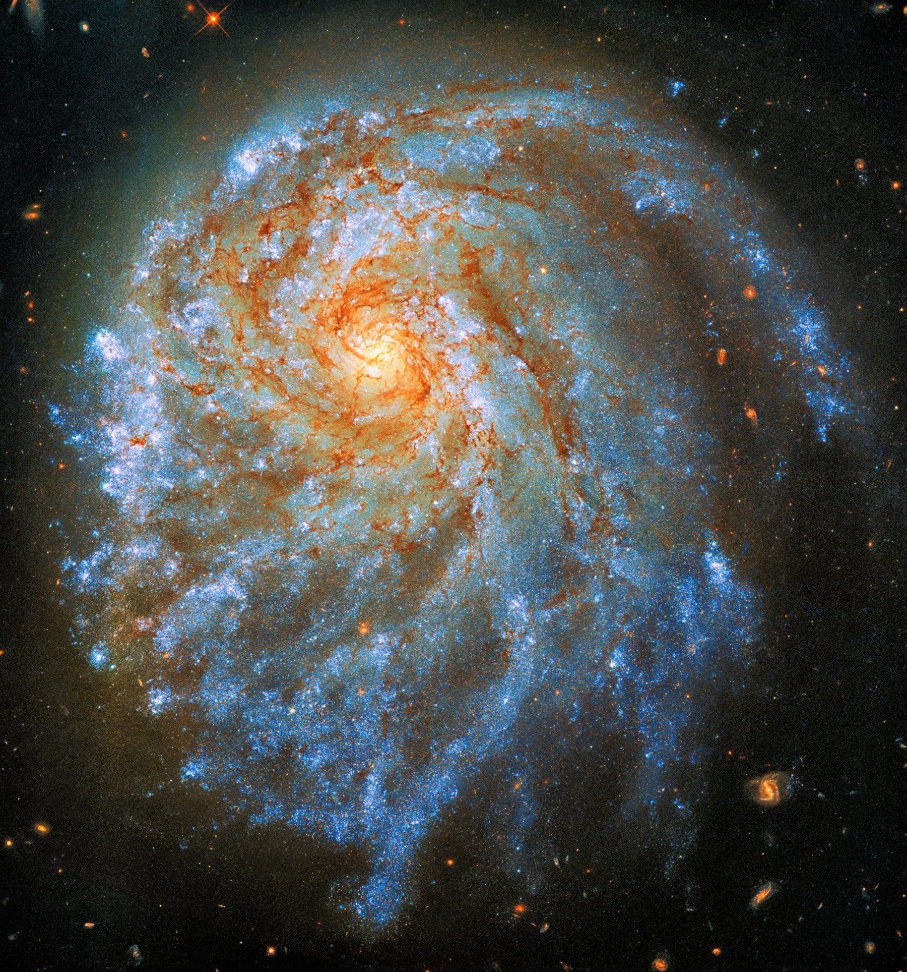 Galaxy NGC 2276 murale murale