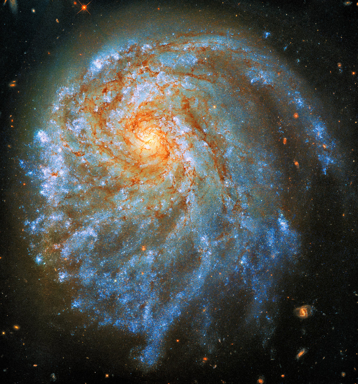 Galaxy NGC 2276 murale murale in your room — zoomed
