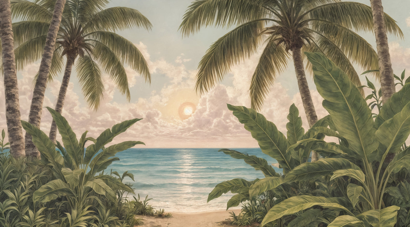 Coastal Calm Wall -Wandgemälde in your room